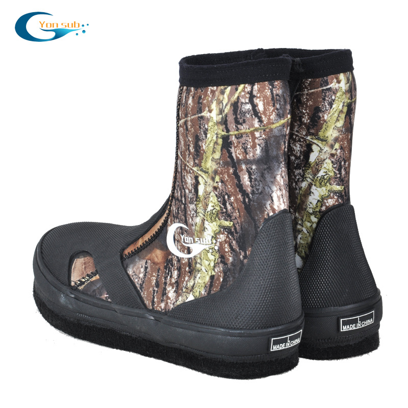 Fishing Hook Size - Neoprene Camo Outdoor Water Sports Fishing