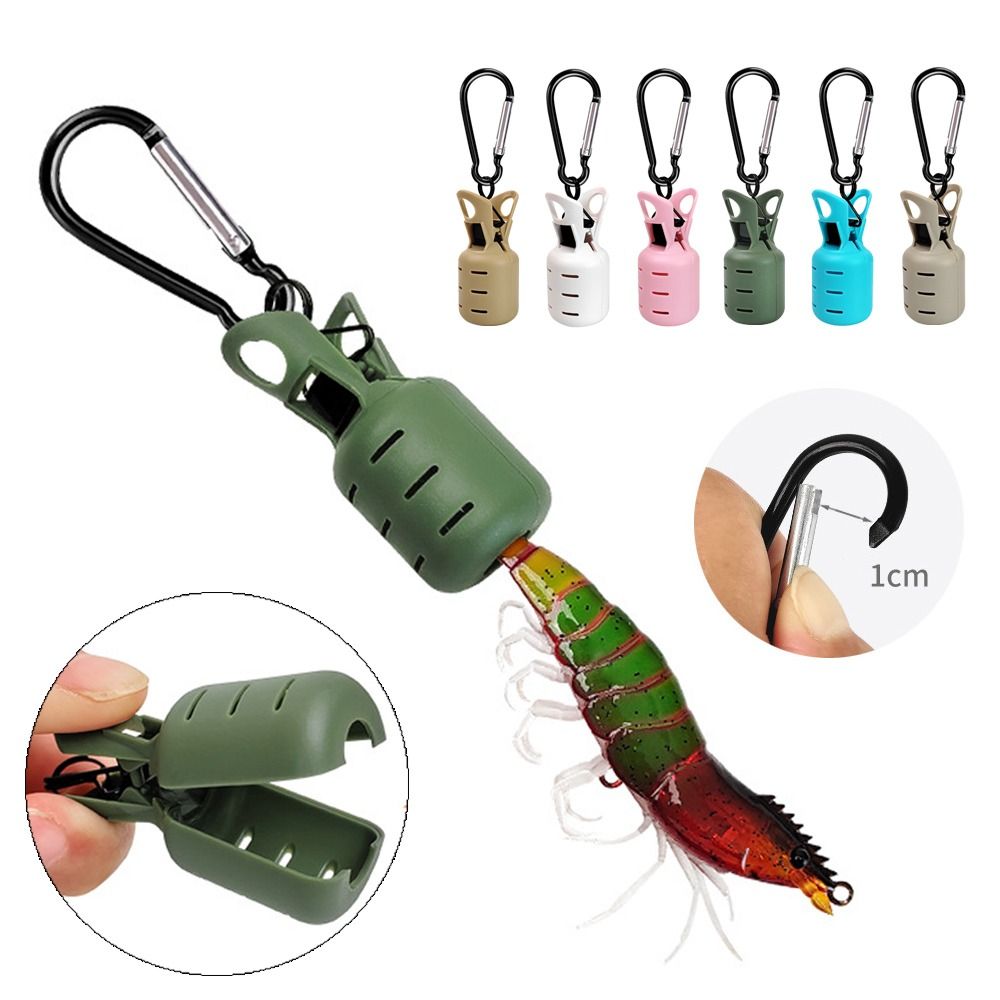 Fishing Hook Jig - Durable With Carabiner Squid Jig Fishing