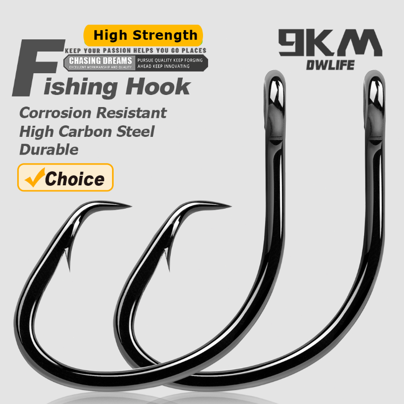 Fishing Hook Circle - 9KM Circle Hooks 25~50Pcs Saltwater Fishing