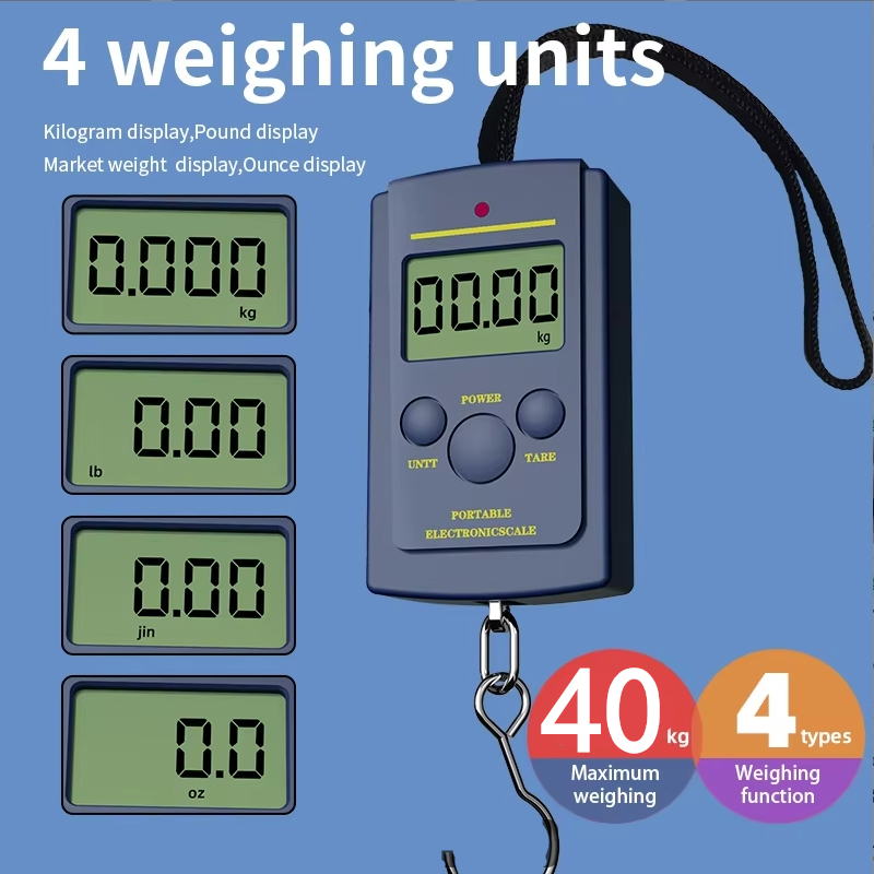 Fishing Hook - 1PC Multifunctional Mini 40kg/10g Electronic Hanging