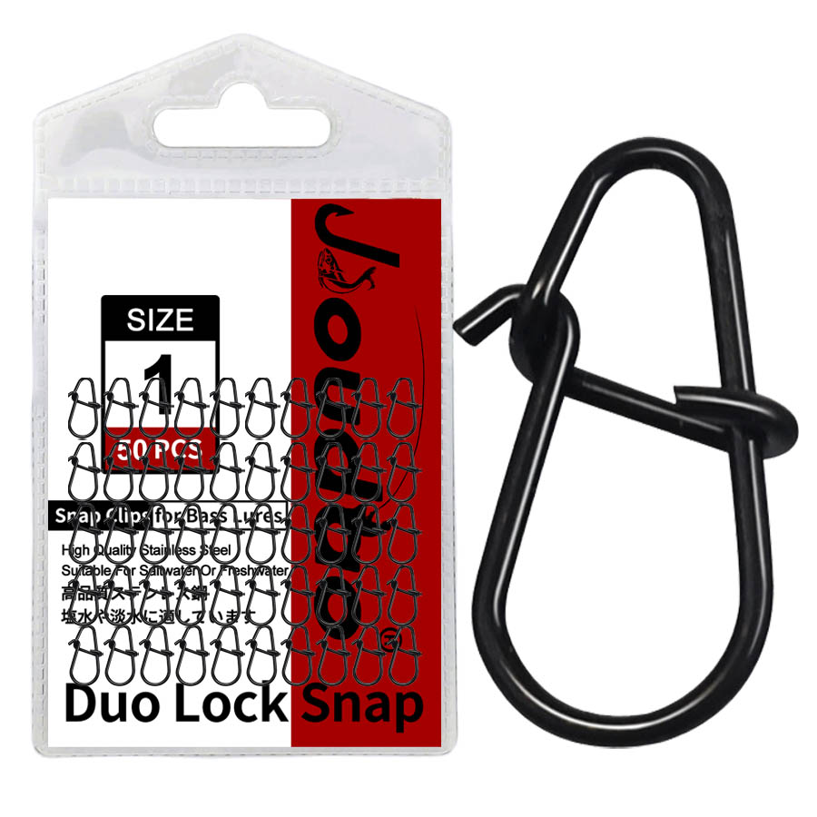 Fishing Hook Stainless Steel - 50Pcs Crankbait Snaps Stainless Steel Duo