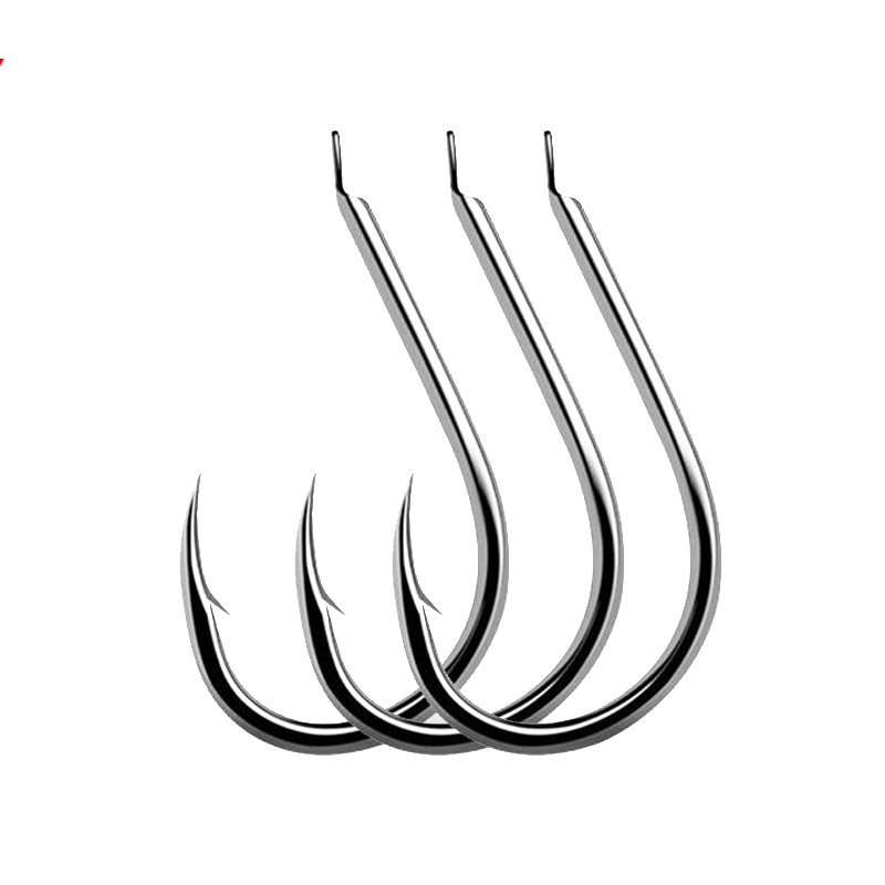 Fishing Hook Circle - 100 Cái/lốc 7 Kích Thước Thép