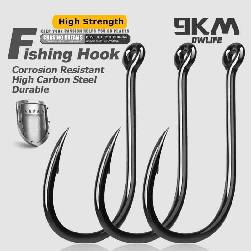 Fishing Hook Circle - 9KM Iseama Fishing Hooks 50~200Pcs Carp