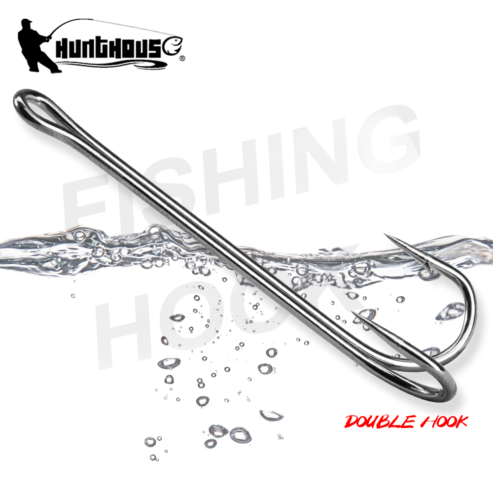 Fishing Hook Weedless - HuntHouse Double Fishing Hook Soft Lure