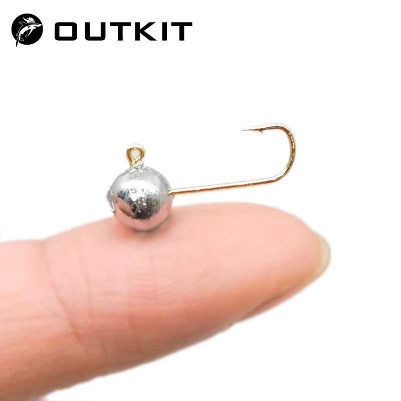 OUTKIT 10 Mini Đầu Jig Móc Roc - đánh giá và giá Fishing Hook Offset