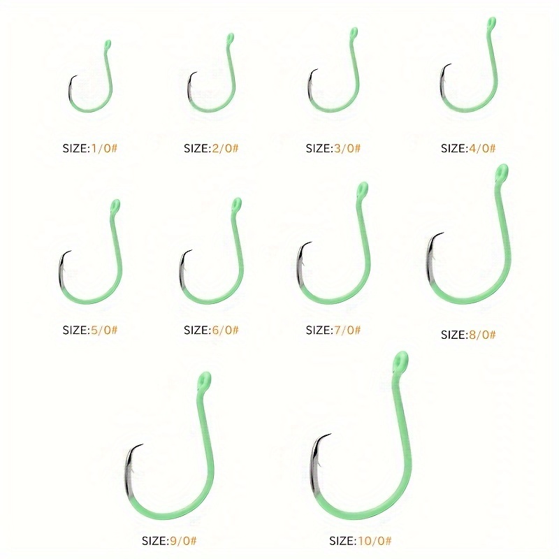 ZYZHE 10pcs/Box Luminous Circl - đánh giá và giá Fishing Hook Circle