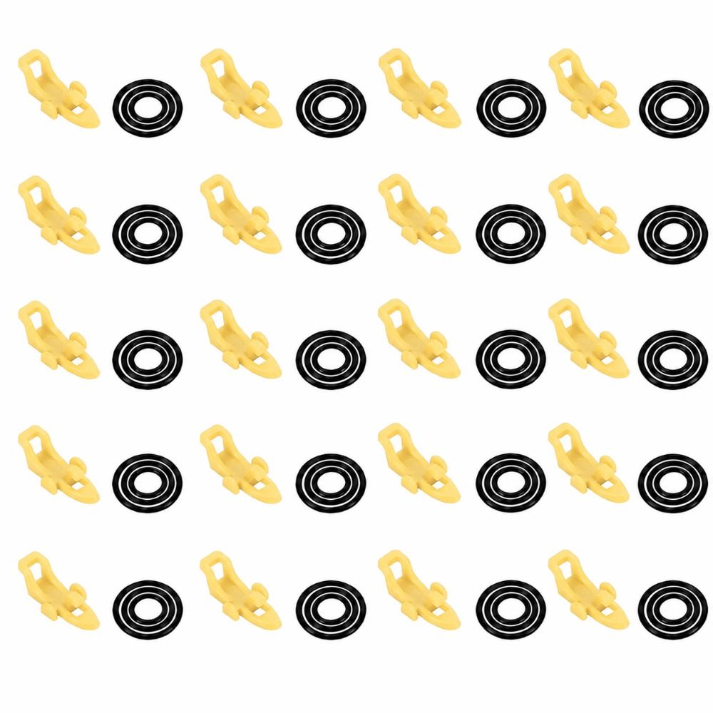 20PCS with 3 Size Rubber Rings - đánh giá và giá Fishing Hook Size
