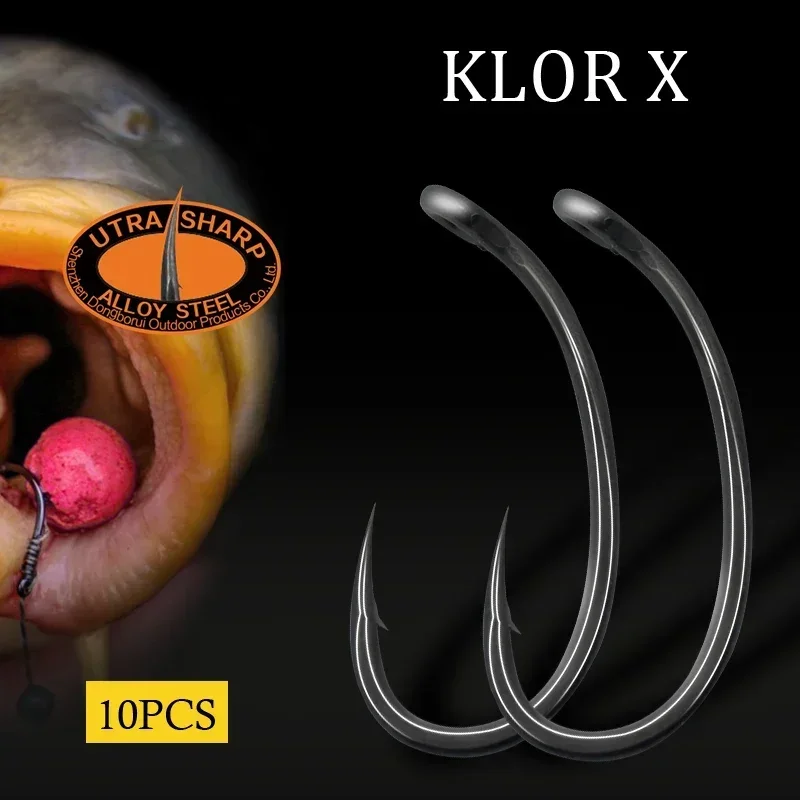 10pcs Carp Fishing Hook Curved - đánh giá và giá Fishing Hook Barbless
