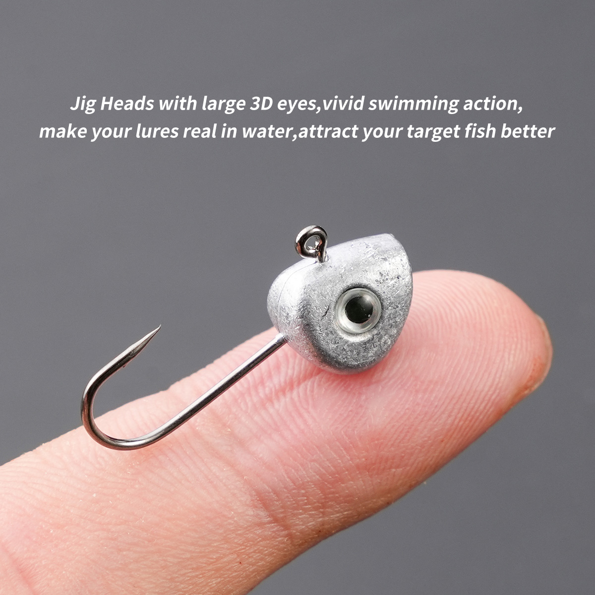 10pcs Mini Jig Head Hook 3D Ey - đánh giá và giá Fishing Hook Offset