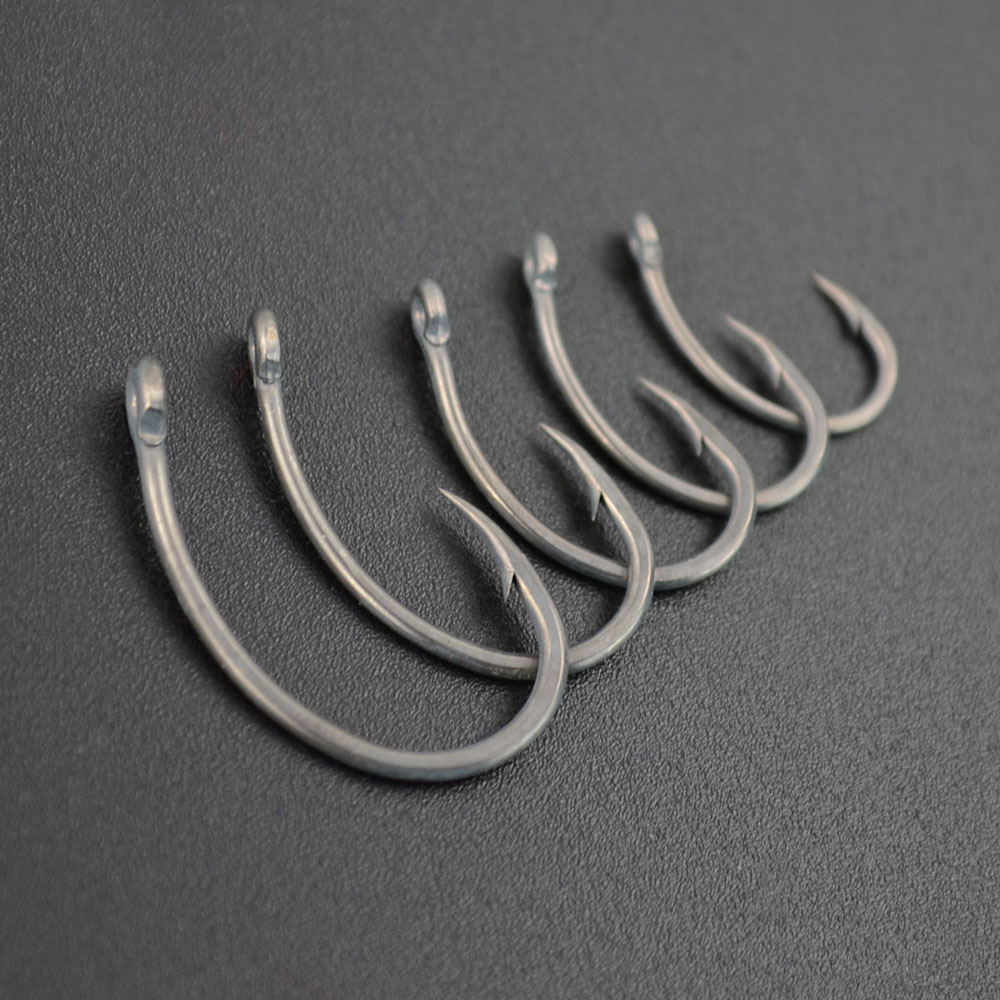 Hirisi 100pcs Coating High Car - đánh giá và giá Fishing Hook Barbless