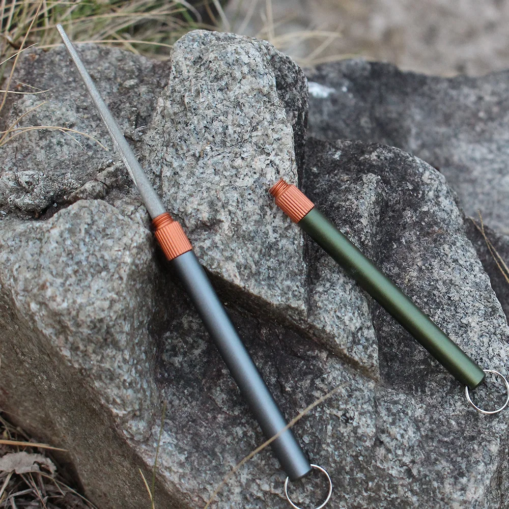 Outdoor Matte Mini EDC Knife S - đánh giá và giá Fishing Hook Sharpener