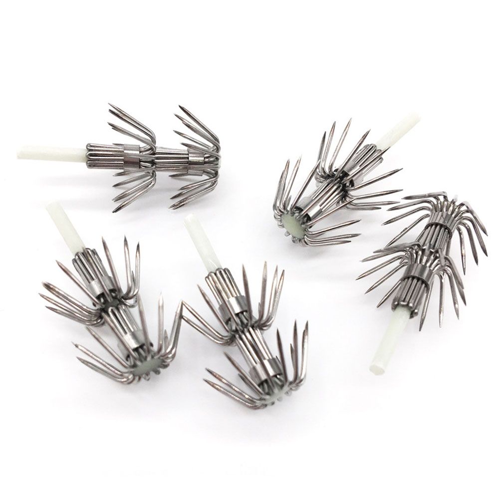 5Pcs Stainless Steel Double La - đánh giá và giá Fishing Hook Assortment