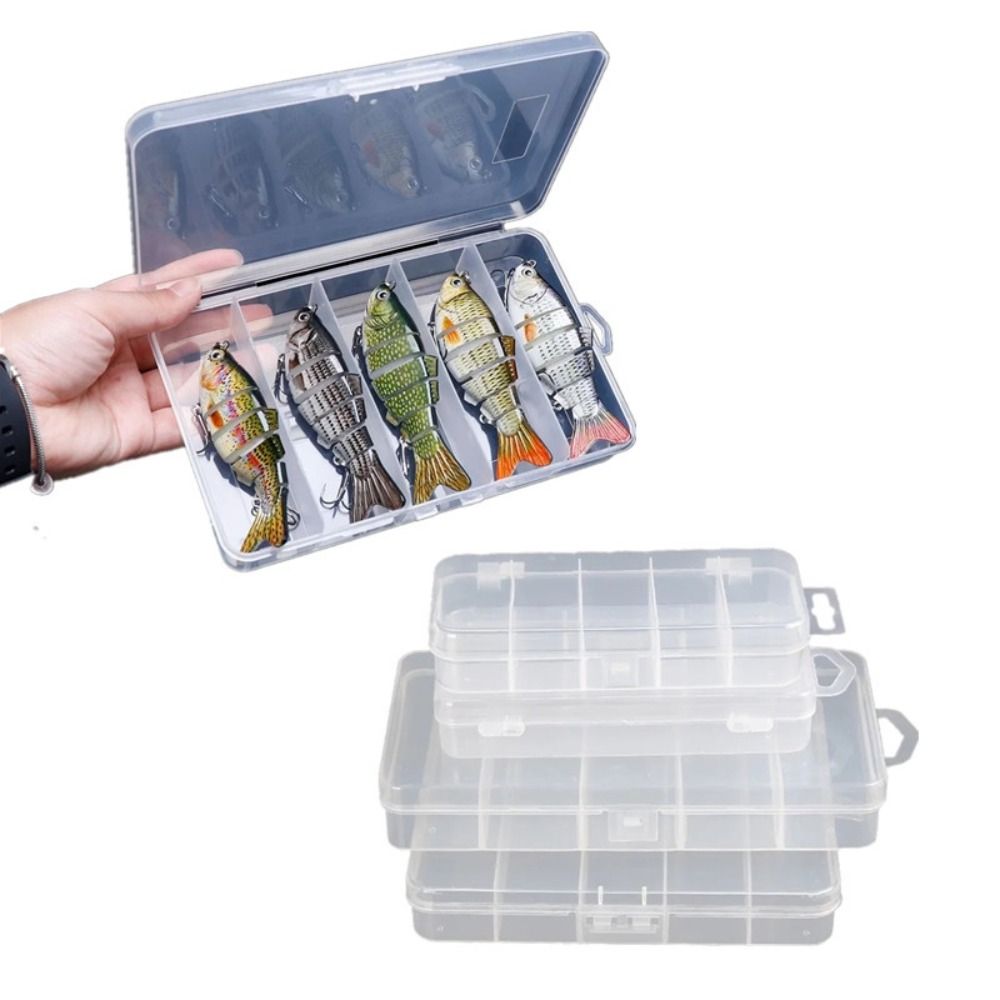 1/3pcs 3 Sizes of Plastic Fish - đánh giá và giá Fishing Hook Box