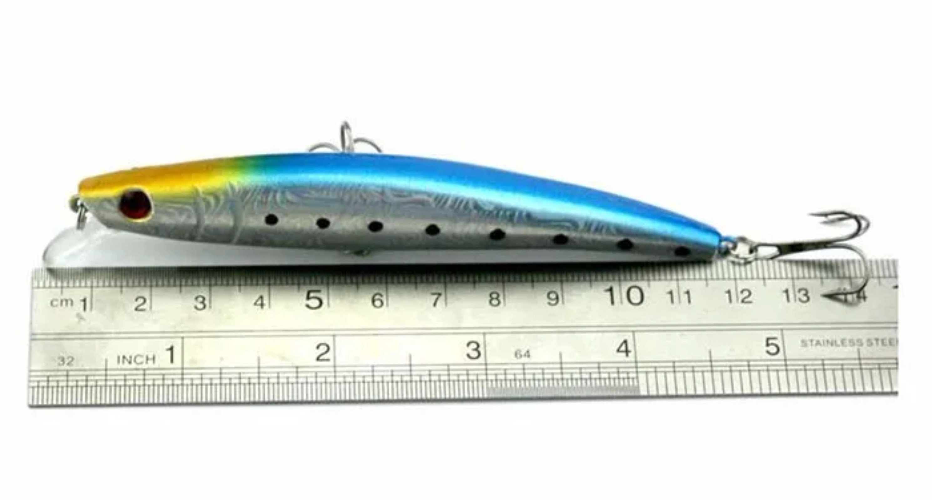 Minnow Fishing Lure 110mm 13g  - đánh giá và giá Fishing Hook Treble