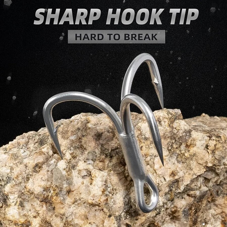Fishing Treble Hooks High Carb - đánh giá và giá Fishing Hook Offset