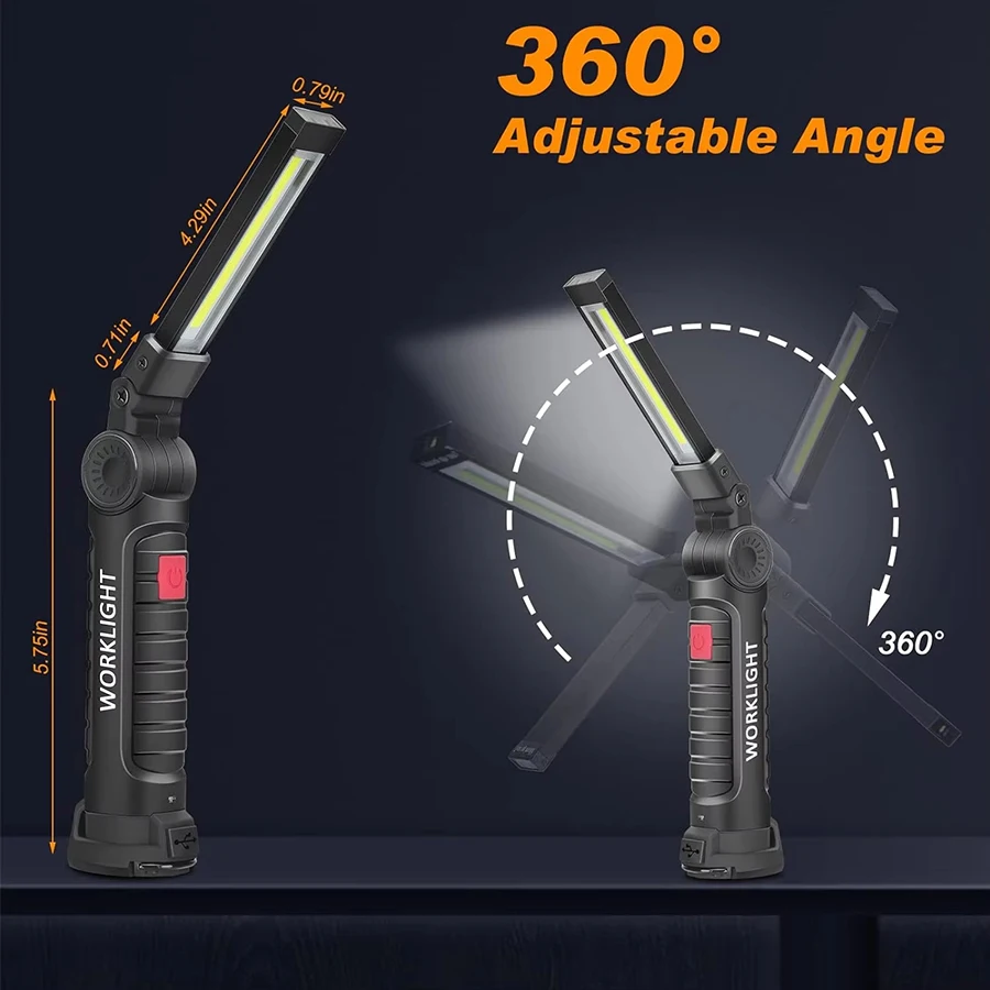 Rechargeable Magnetic Work Lig - đánh giá và giá Fishing Hook