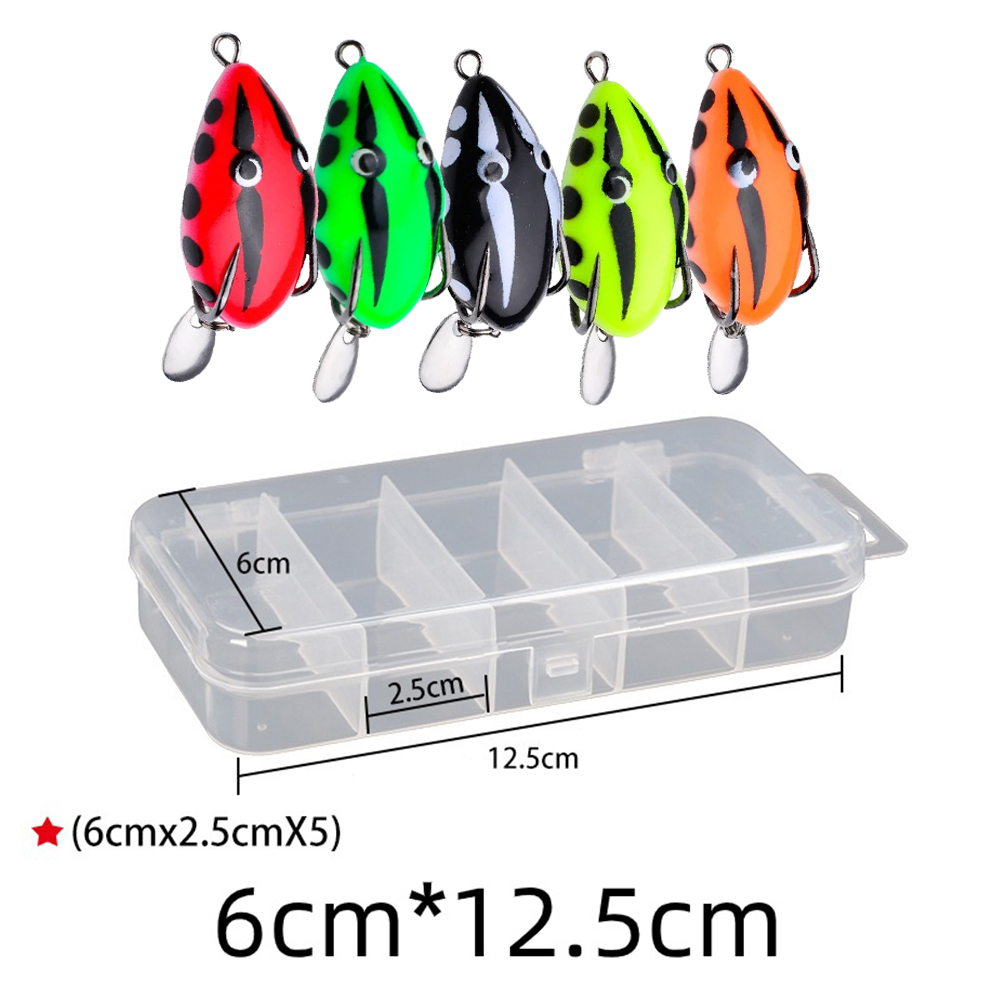5pcs/Box Topwater Fishing Lure - đánh giá và giá Fishing Hook Weedless