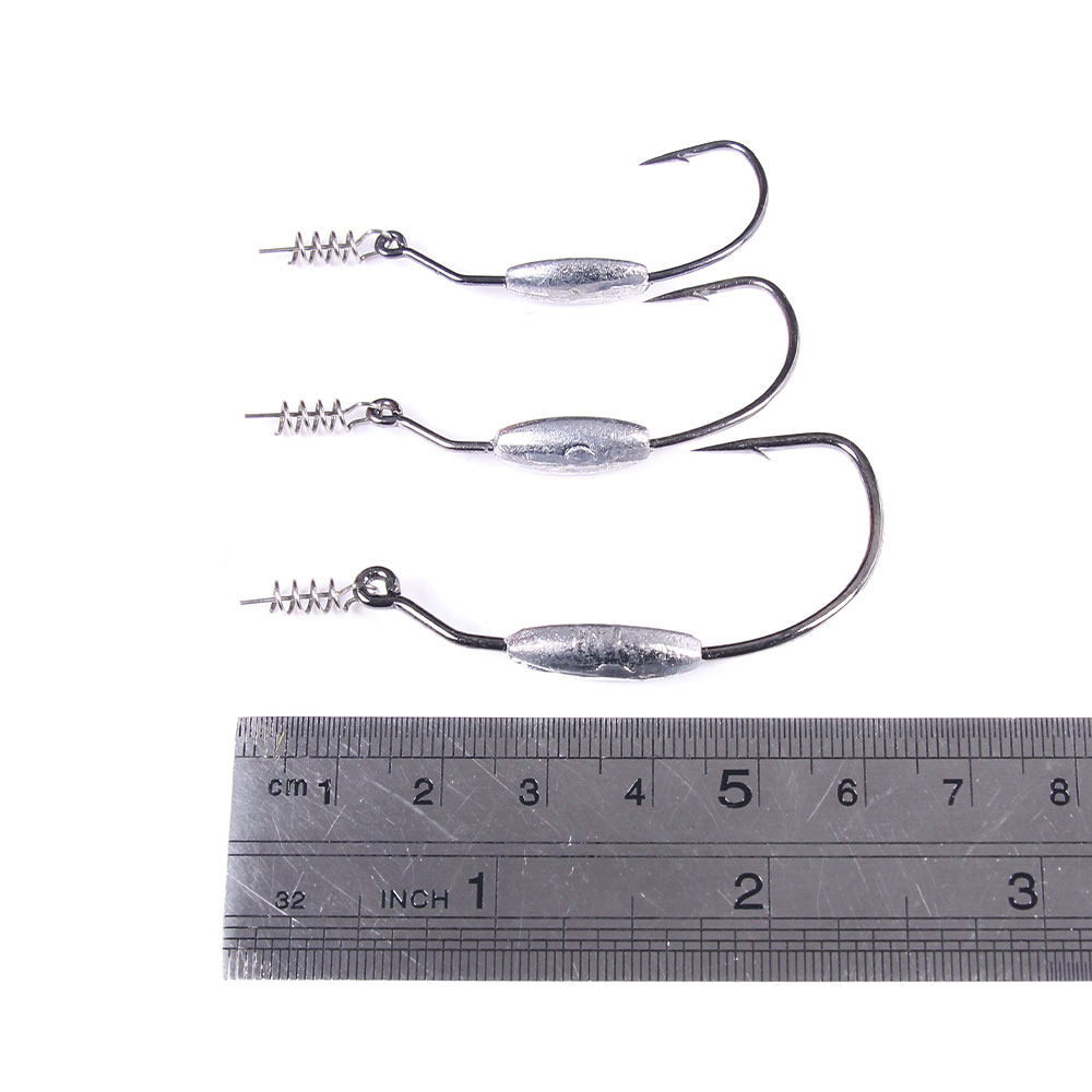 Anti-snagging Weighted Offset  - đánh giá và giá Fishing Hook Offset