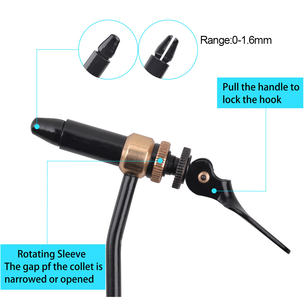 Rotary Fly Tying Vise Tool Saf - đánh giá và giá Fishing Hook Jig