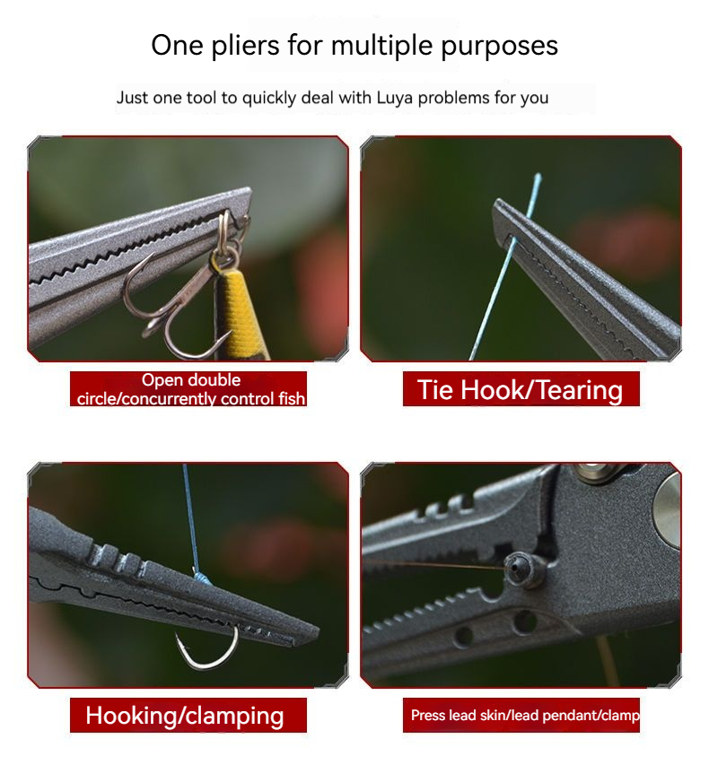 High-Precision Luya Pliers Mul - đánh giá và giá Fishing Hook Remover