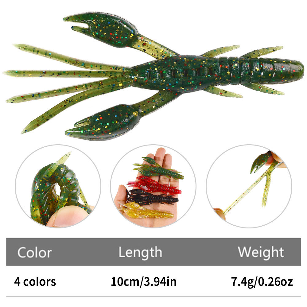 Floating Soft Worm Frog Lure H - đánh giá và giá Fishing Hook Weedless