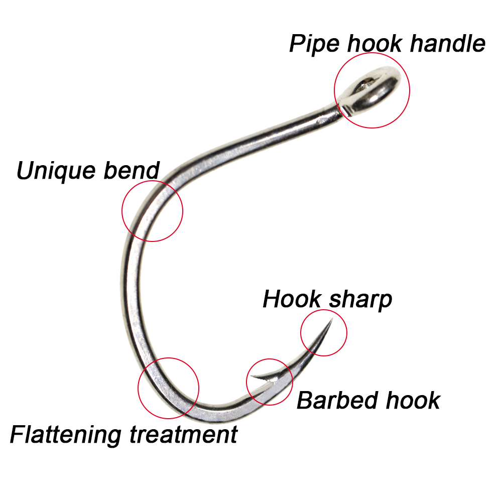 ICERIO 10 Phát Sáng Lớp Phủ Ch - đánh giá và giá Fishing Hook Barbless