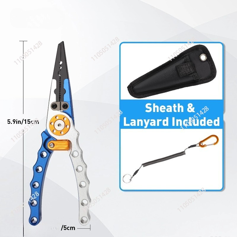 Aluminum Fishing Tackle Pliers - đánh giá và giá Fishing Hook Remover