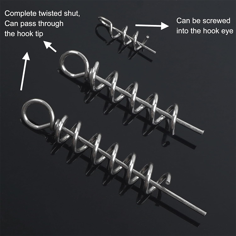 50Pcs Spring Twist Lock Fishin - đánh giá và giá Fishing Hook Box