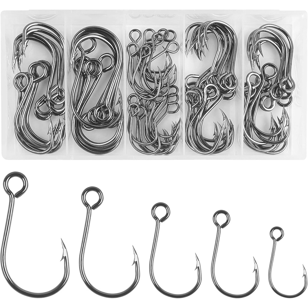 70Pcs Fishing Inline Single Ho - đánh giá và giá Fishing Hook Offset