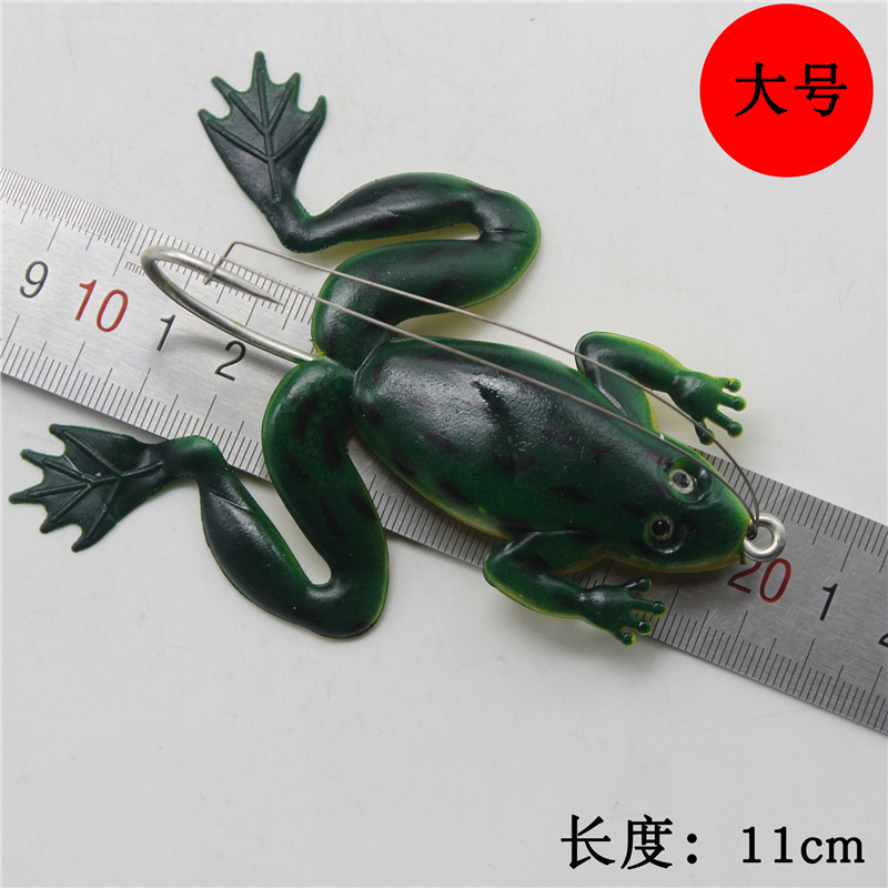 Weedless Soft Frog Lure With H - đánh giá và giá Fishing Hook Weedless