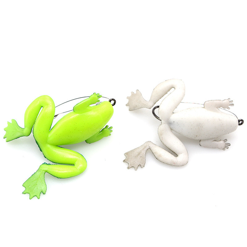 Weedless Soft Frog Lure With H - đánh giá và giá Fishing Hook Weedless