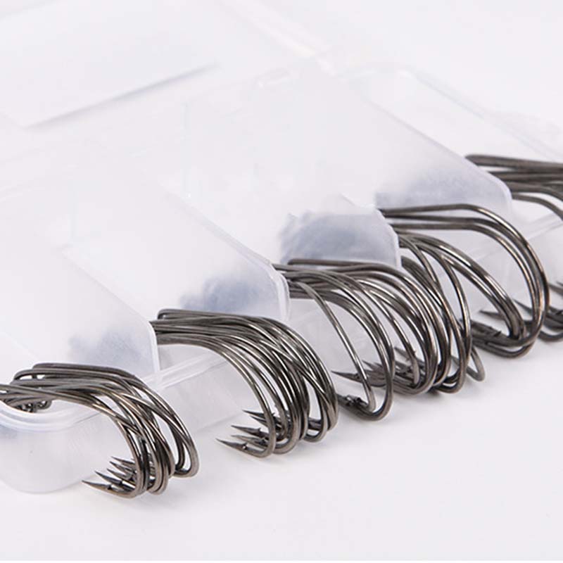 50Pcs/Box High Carbon Steel Fi - đánh giá và giá Fishing Hook Jig