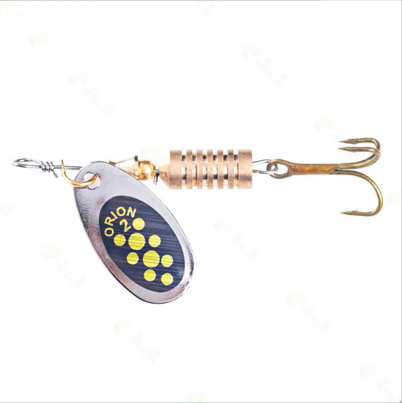 1PCS Metal Plating Spinner Bai - đánh giá và giá Fishing Hook Treble