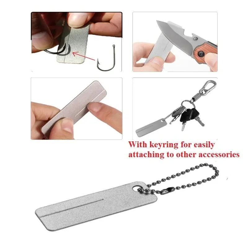 Mini Diamond Sharpening Stone  - đánh giá và giá Fishing Hook Sharpener