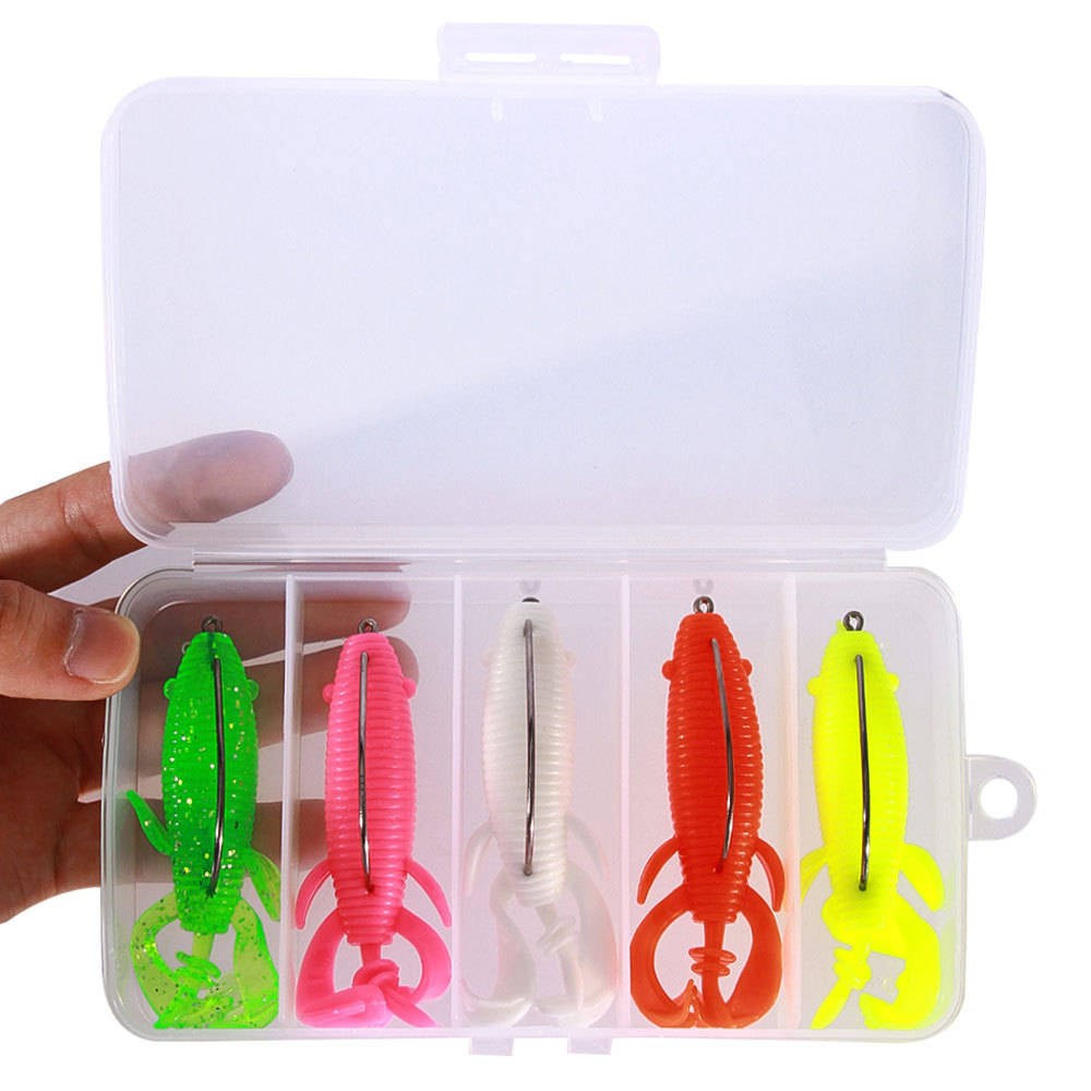 Floating Soft Frog Bait Reinfo - đánh giá và giá Fishing Hook Weedless