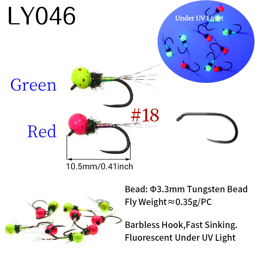 6PCS Fast Sinking Perdigon Eur - đánh giá và giá Fishing Hook Barbless