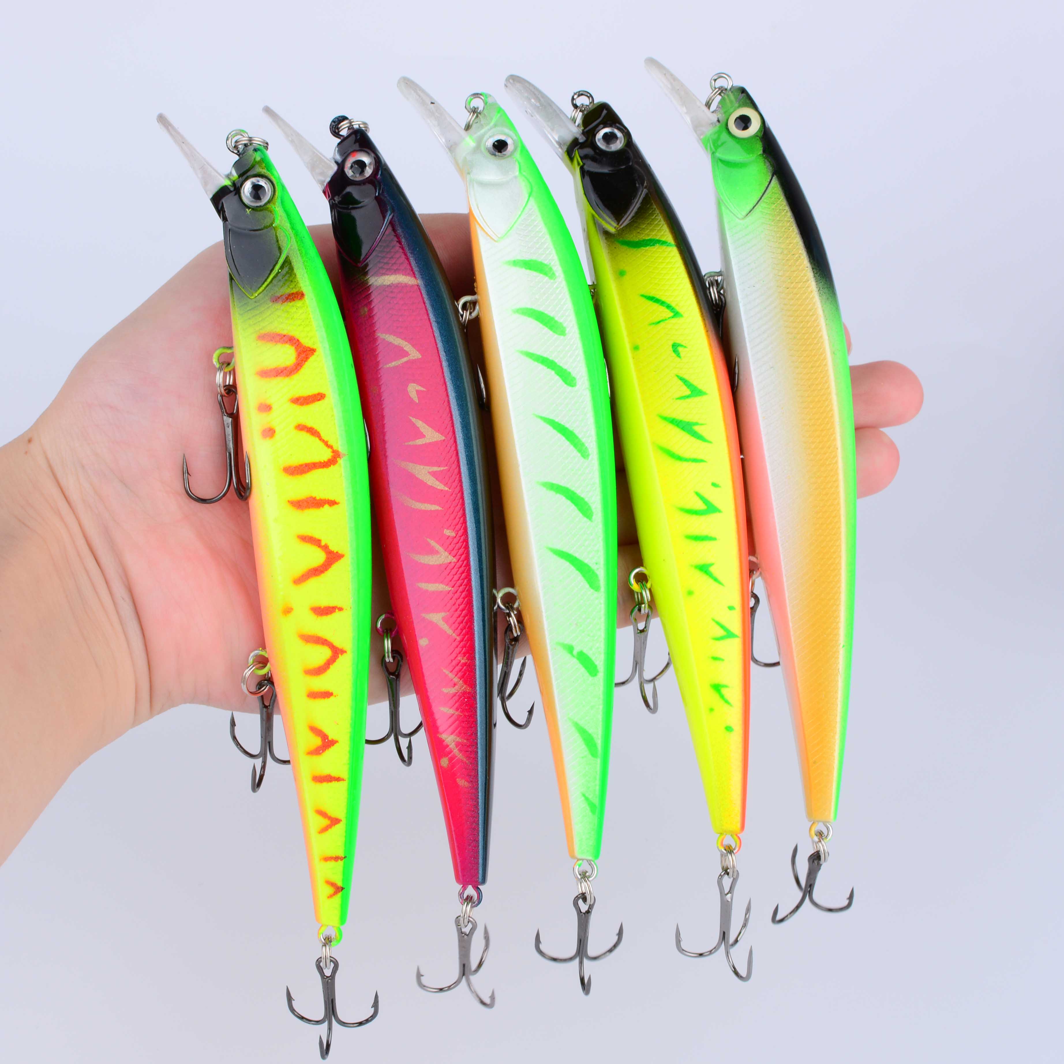 1pc 14cm/20g Plastic Simulatio - đánh giá và giá Fishing Hook Treble