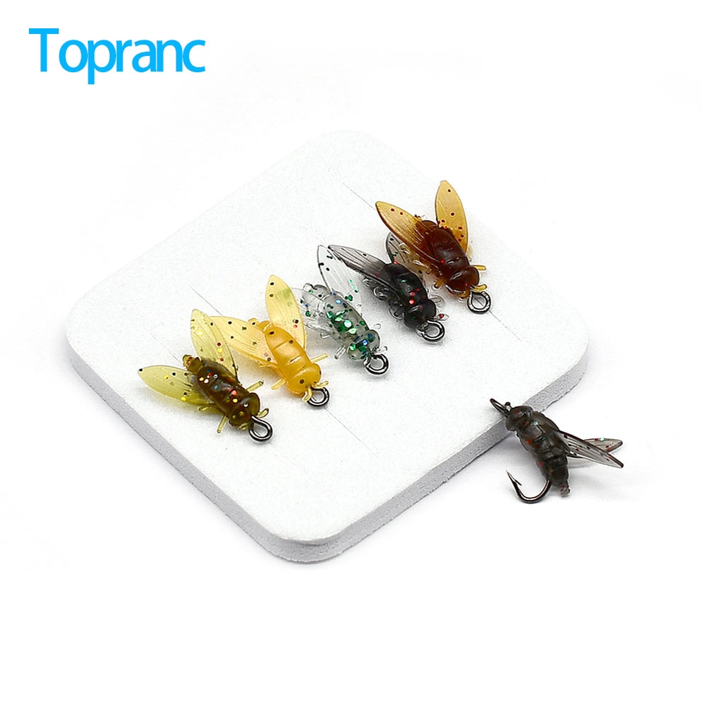 10Pcs Artificial Bionic Fly In - đánh giá và giá Fishing Hook Assortment