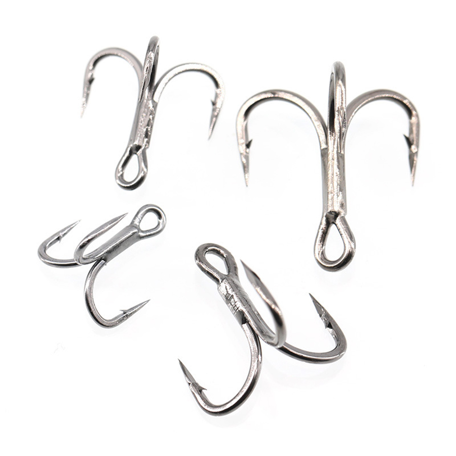 Câu Cá Móc Treble 6X Mạnh Thép - đánh giá và giá Fishing Hook Assortment