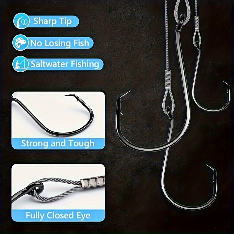 25pcs Heavy Duty Circle Hooks  - đánh giá và giá Fishing Hook Circle